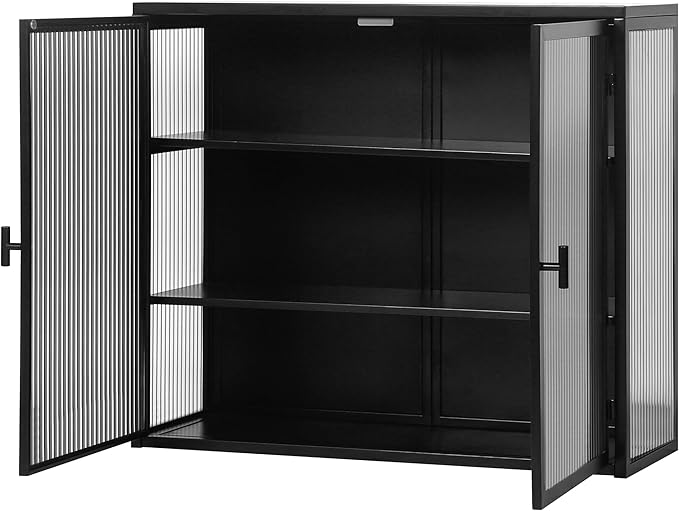 Medicine Cabinet,Medicine Cabinets for Bathroom with Mirror Doors Shelf,Bathroom Cabinet Wall Mounted Wooden Bathroom Storage Cabinet Bathroom Cabinet Kitchen (Black3)