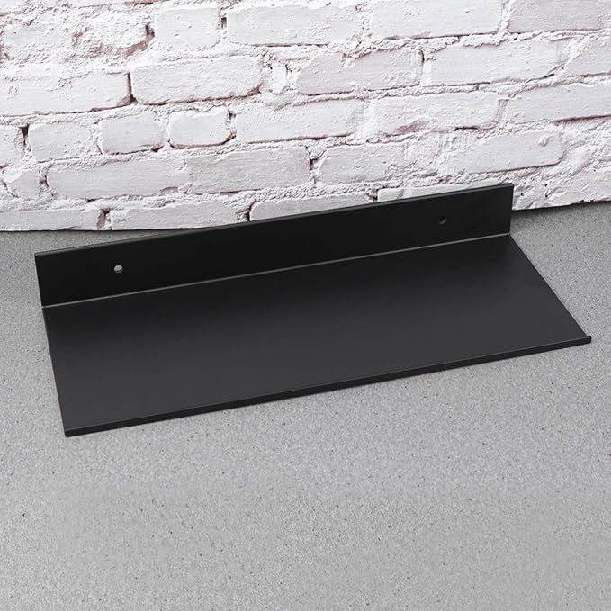 Cabilock Mount Storage Rack Rustproof Floating Shelves Space-Saving Bathroom Shelf