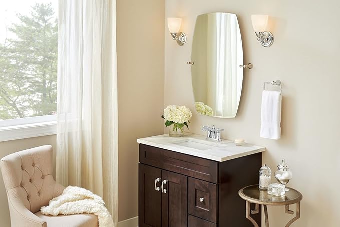 Moen YB2186CH Dartmoor Towel Ring, Chrome