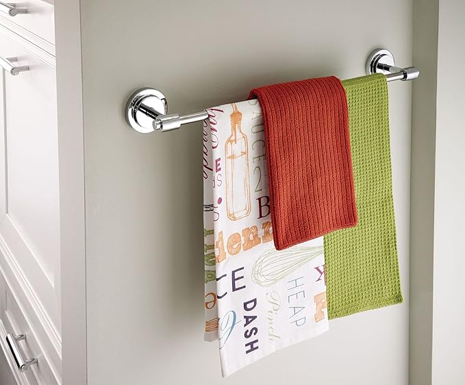 Moen DN0724CH Iso 24-Inch Single Towel Bar, Chrome
