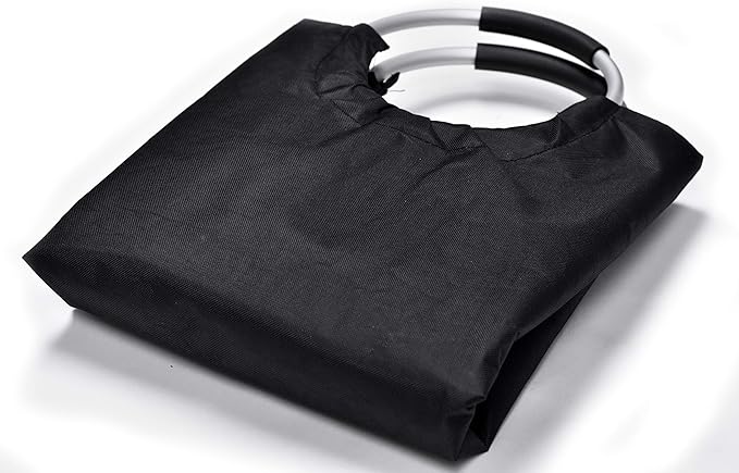 Handy Laundry Bag With Handles - 60L - Collapsible Fabric Laundy Hamper Bag - Laundry Basket For Dorm - Waterproof - Foldable - Suitable for a Dorm Clothes Hamper (Pack of 2)