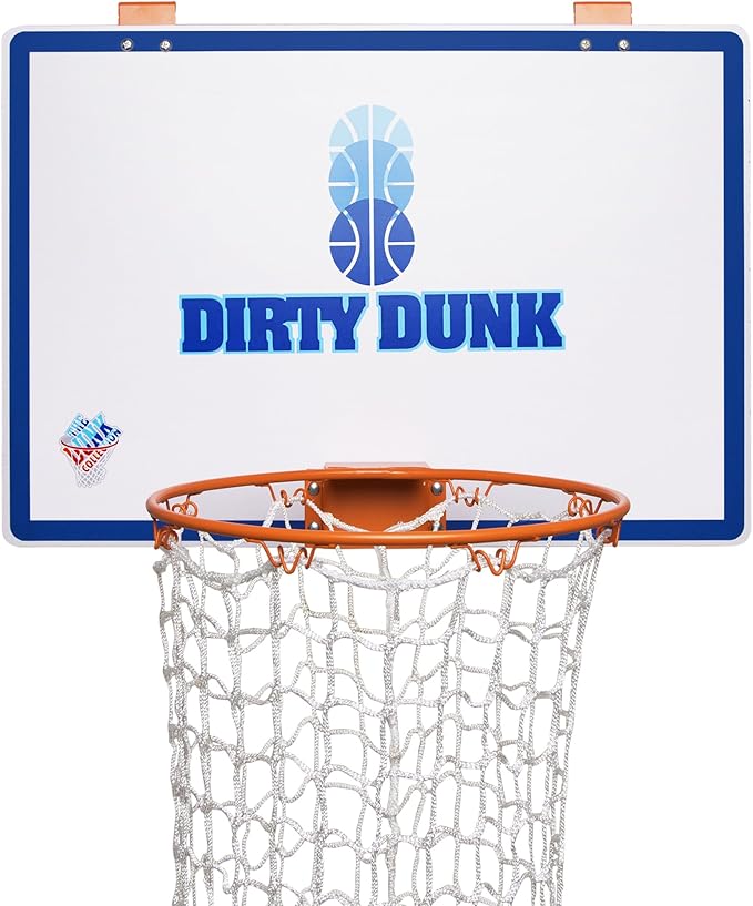 The Dunk Collection Dirty Dunk Over-The-Door Basketball Hoop Laundry Hamper, Original Theme (20),36 months to 9600 months