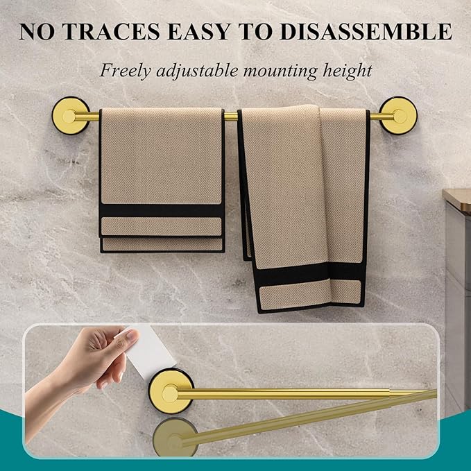 Towel Bar for Bathroom Wall,Adjustable 12~21 Inch Towel Racks for Bathroom Wall Mounted, Towel Holder for Glass Shower Door,Bathroom Accessories,Ap