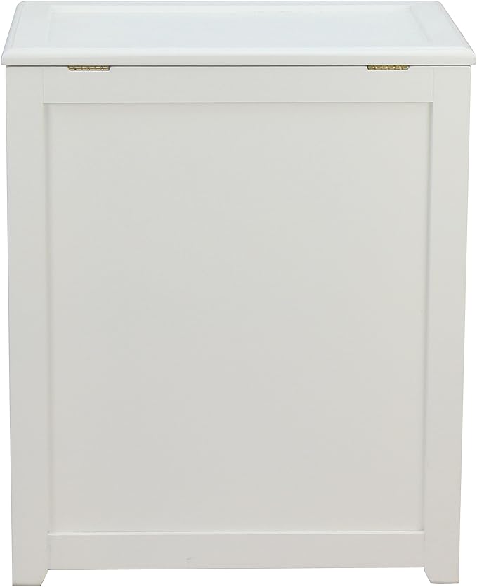 Oceanstar RH5513WHITE Storage Laundry Hamper, White