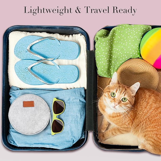 Magnifying Mirror with Light 30X/1X, Double Sided travel mirror with light, Rechargeable makeup mirror with 3 color setting Adjustable stand Lighted mirror Vanity Portable Desk Cosmetic Mirror