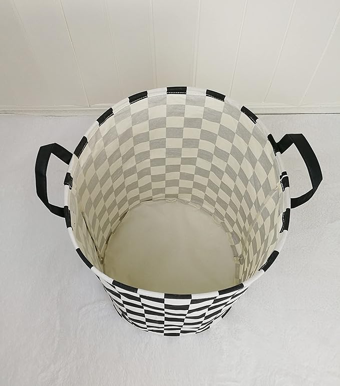 MAIZMZ Kids Hamper Storage Bins Organizer Toy Box Laundry Basket Large Canvas Collapsible Chest for Home/Dorm/Kitchen/Pet/Office/Closet/Shelf/Gift Baskets
