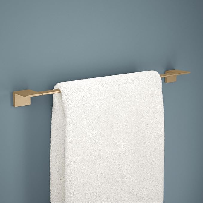 DELTA Vero Towel Bar, Champagne Bronze Bathroom Towel Holder, Bathroom Accessories, 77724-CZ