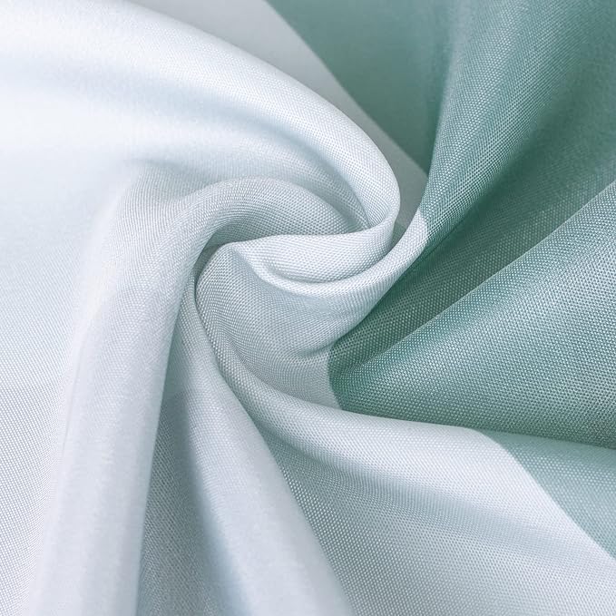 Sunlit Designer Shower Curtain, Popular Shower Curtain, Ombre Dark Green Fabric Shower Curtains for Bathroom Decor, Contemporary Bathroom Curtains, Dark Green