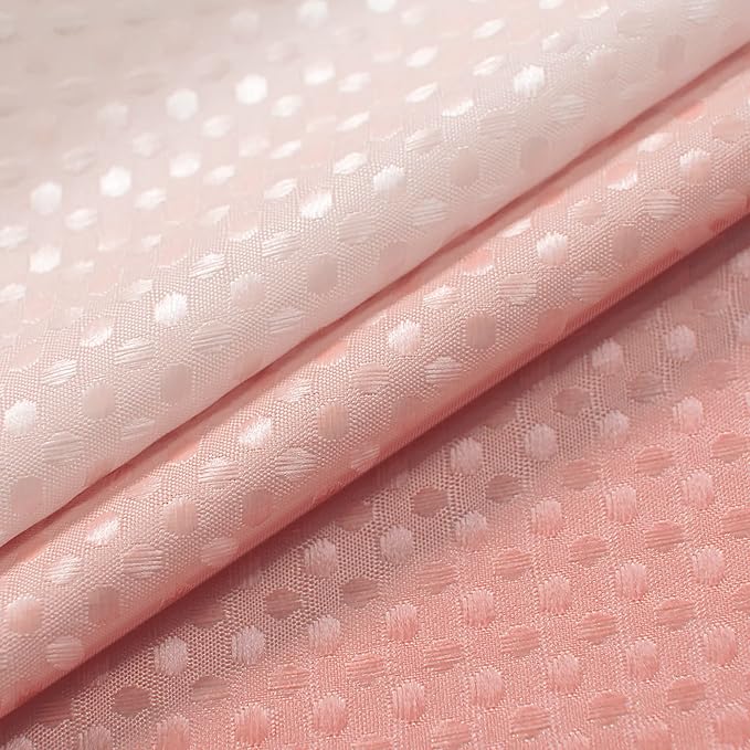Mrs.Naturall Pink Blush Shower Curtains for Bathroom Cute Teen Girls Kids Shower Curtain Sets White and Pink Boho Ombre Rose Gold Shower Curtain with Hooks 70 x 72 Inch Coral Peach Dusty Rose
