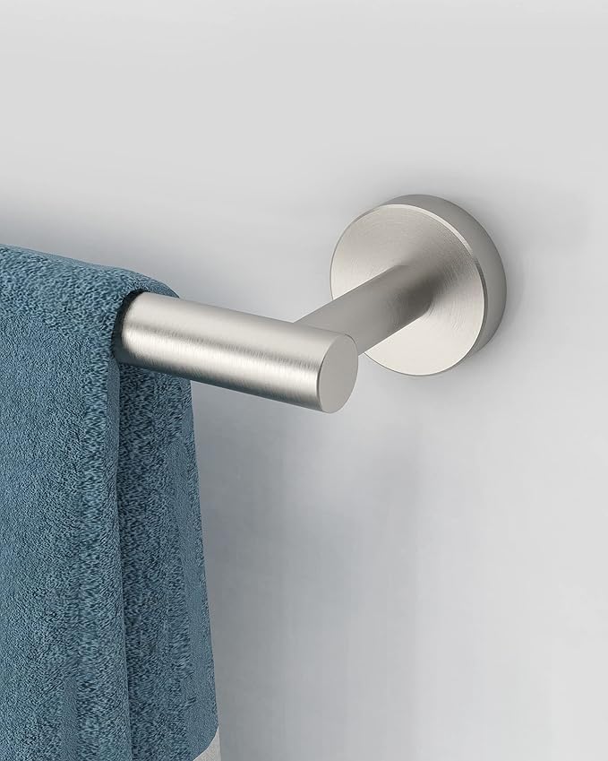 RARXTR 24 Inch Brushed Towel Bar Towel Rack for Bathroom Kitchen Hand Towel Holder Dish Cloths Hanger SUS304 Stainless Steel RUSTPROOF Wall Mount (Brushed Grey)