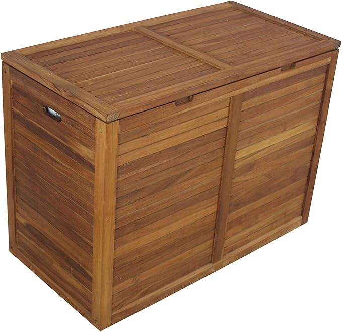 The Original Spa Double Teak Laundry or Storage Hamper