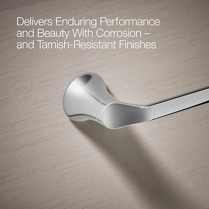 Kohler 27394-CP Simplice® 24" Towel bar, Polished Chrome