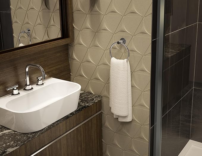 Symmons 353TR-BBZ Dia Wall-Mounted Towel Ring in Brushed Bronze