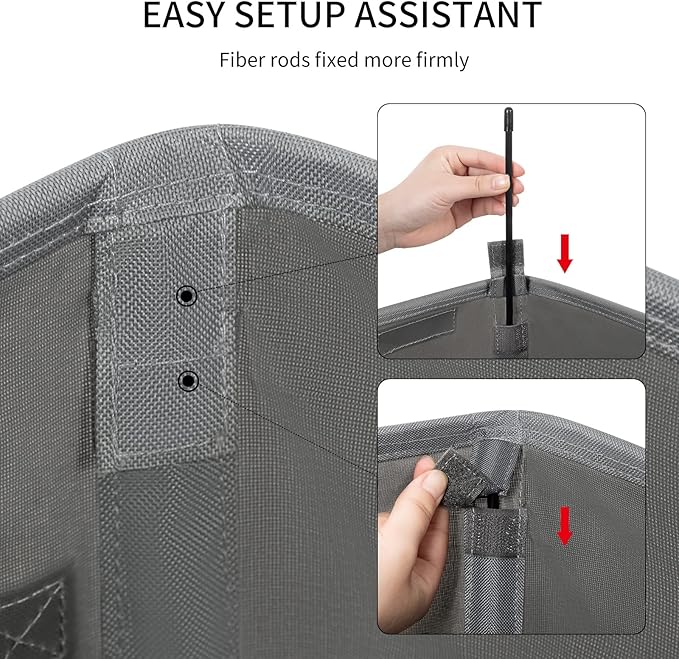 Chrislley 65L Slim Laundry Hamper with Lid Narrow Rolling Laundry Basket with Wheels Upgrade Foldable Dirty Clothes Hamper Portable Skinny Hamper Storage Bins (27.56 inches, Grey)