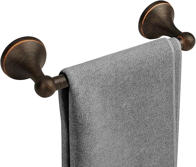 Antique Hand Towel Holder Oil Rubbed Bronze for Bathroom,Towel Bar 9-Inch,Bathroom Accessories Towel Ring, Wall Mounted,Towel Hanger for Bathroom