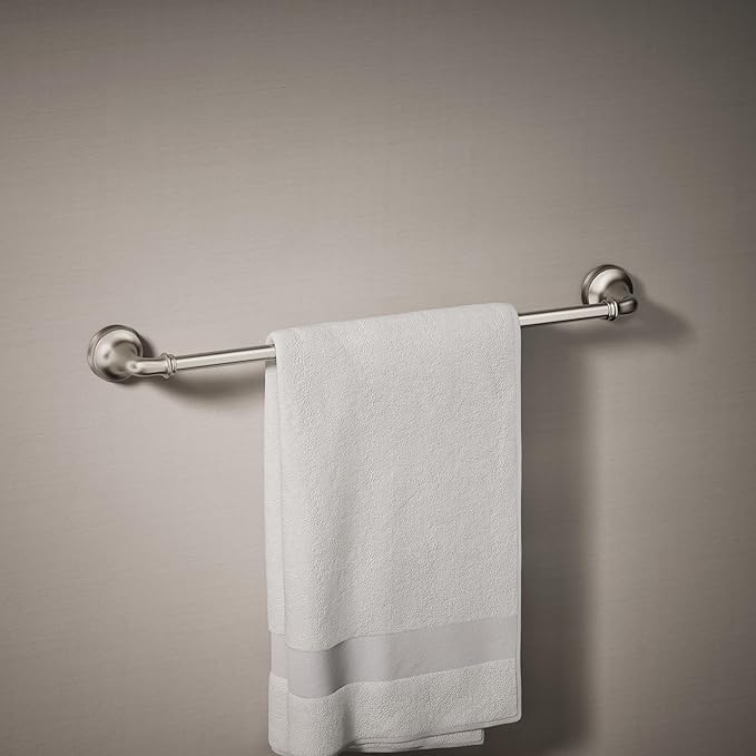 Kohler 27384-BN Bellera® 24" Towel bar, Vibrant Brushed Nickel