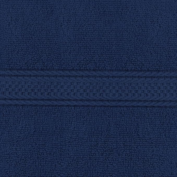 Utopia Towels 6 Pack Premium Hand Towels Set, 16 by 28 inches, 100% Ring Spun Cotton, Ultra Soft and Highly Absorbent 600GSM Towels for Bathroom, Gym, Shower, Hotel, and Spa, Navy Blue