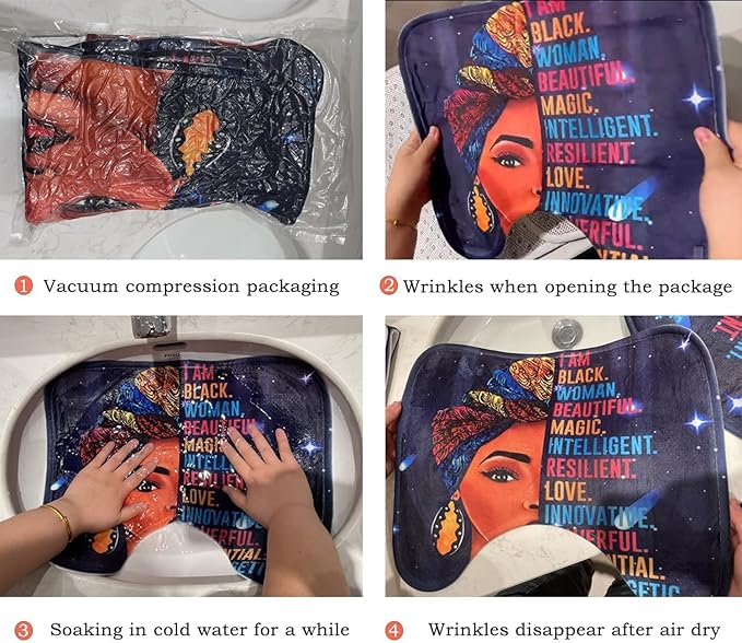 4Pcs Black Man Women Shower Curtain Set with Rugs Toilet Lid Cover Bath Mat, Valentine's Day Romantic Couples Bathroom Decor Sets with Shower Curtain and Hooks, Waterproof Fabric King Queen Sets