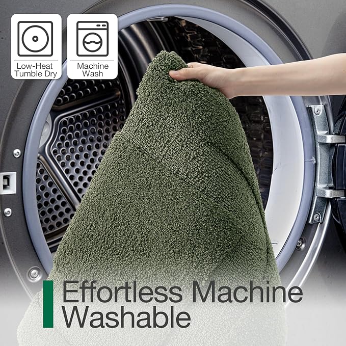 LUMI Large Ultra Soft Bathroom Rugs Non Slip with Rubber Backing, Absorbent Washable Bath Mat Quick Dry, Upgraded Premium Microfiber Plush Carpet for Bathtub and Shower Floor, Green, 24x43