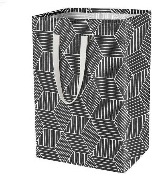 Waterproof Laundry Hamper 75L Collapsible Laundry Basket Extended Cotton Handle Laundry Bag Large Clothes Storage Toy Organization for Bathroom Bedroom Laundryroom College Dorms