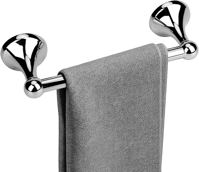 Antique Hand Towel Holder Chrome for Bathroom,Towel Bar 9-Inch,Bathroom Accessories Towel Rack, Wall Mounted,Towel Hanger,Towel Ring for Bathroom