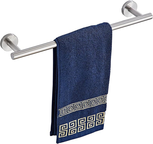 Bath Towel Bar, 18 Inch 304 Stainless Steel Thicken Towel Holder for Bathroom Wall, Towel Holder Brushed Nickel Finished Wall Mount(Total Length 20-Inch)