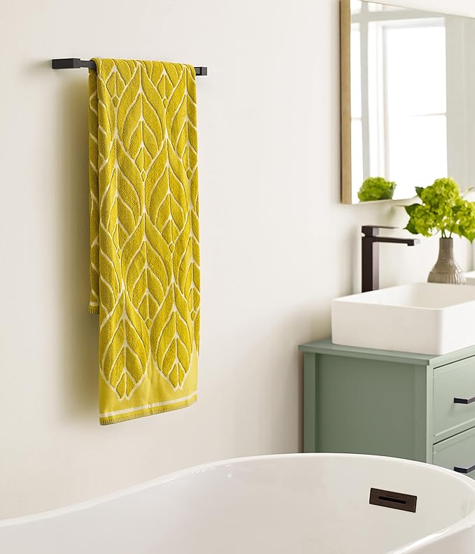 Amerock BH36083ORB | Oil Rubbed Bronze Towel Bar | 18 in (457 mm) Towel Rack | Monument | Bathroom Towel Holder | Bathroom Hardware | Bath Accessories
