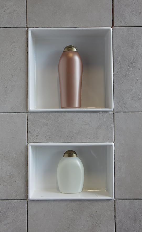 Sanitary CleanLine One Compartment Recessed Niche Tile Shampoo