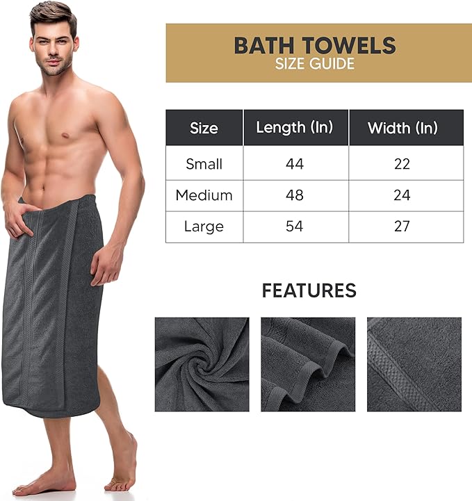 Utopia Towels 16 Pack Premium Bath Towels Set, 27 by 54 Inches, 100% Ring Spun Cotton 600GSM, Lightweight and Highly Absorbent Quick Drying Towels, Perfect for Daily Use, Grey