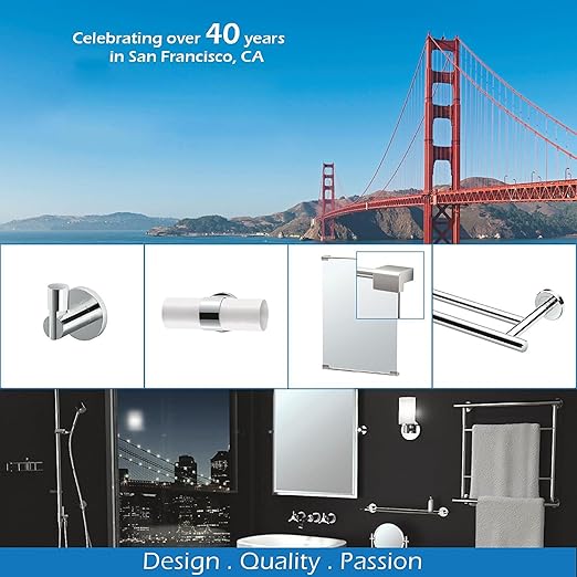 Gatco 4076 Elevate Glass Shelf, Satin Nickel