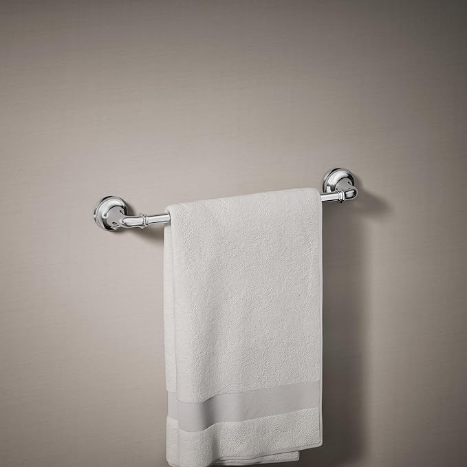 Kohler 27383-CP Bellera® 18" Towel bar, Polished Chrome