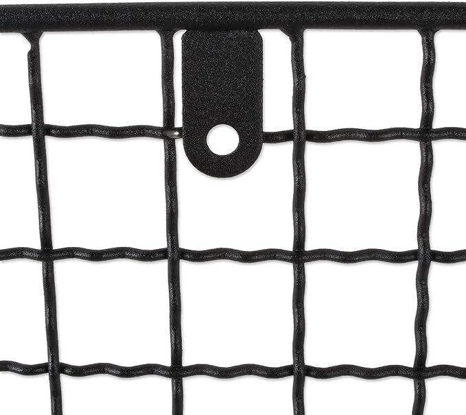 DII Rustic Farmhouse Bathroom Décor, Metal Storage, Large Towel Bar, Black