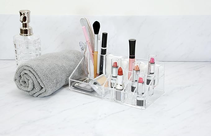 kieragrace Jewelry and Makeup Organizer, 16 Compartments