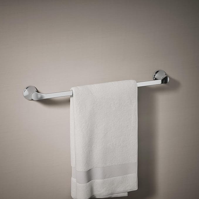 Kohler 27394-BN Simplice® 24" Towel bar, Vibrant Brushed Nickel