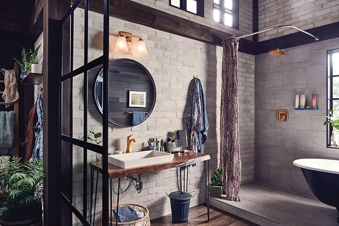 Moen Voss Brushed Gold 24-Inch -Towel Bar, YB5124BG
