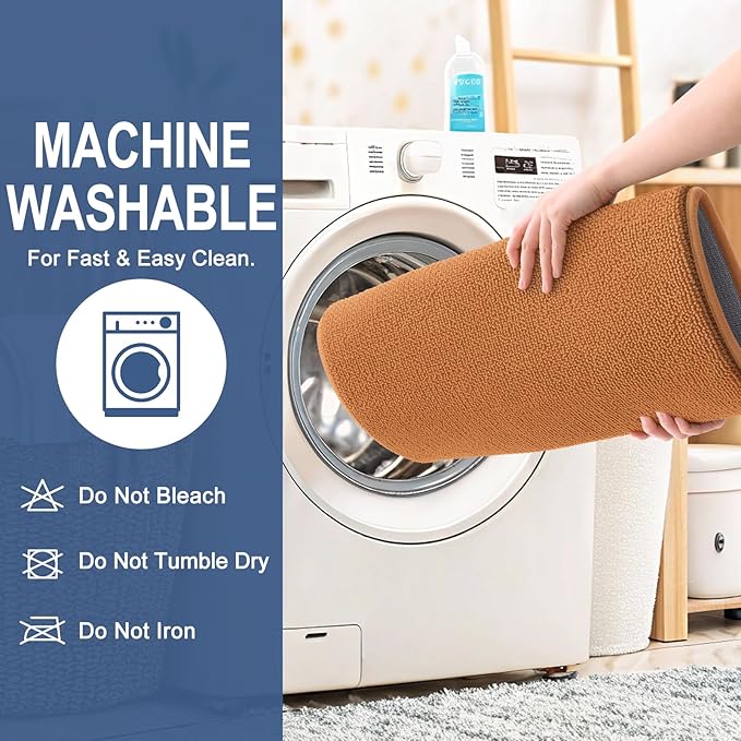 OLANLY Thick Memory Foam Bath Mat Rug 44x24, Extra Soft Absorbent Bathroom Rug, Quick Dry Bath Mats, Non-Slip, Machine Washable Carpet for Bathroom, Tub and Shower, Home Decor Accessories, Clay