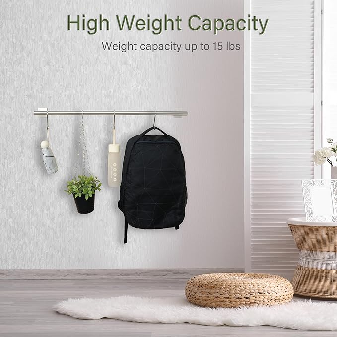 Alise Bathroom Towel Bar, 32 Inch Towel Racks for Bathroom, SUS304 Stainless Steel Hand Towel Holder Heavy Duty Towel Rack Wall Mounted Brushed Nickel Towel Bar
