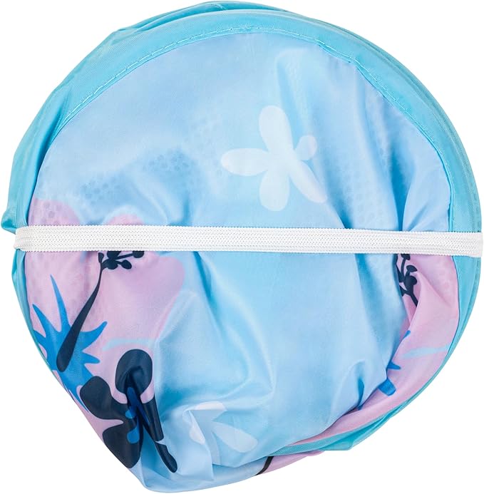 Jay Franco Disney Lilo and Stitch Pop Up Hamper - Mesh Laundry Basket/Bag with Durable Handles - Storage for Clothes and Toys