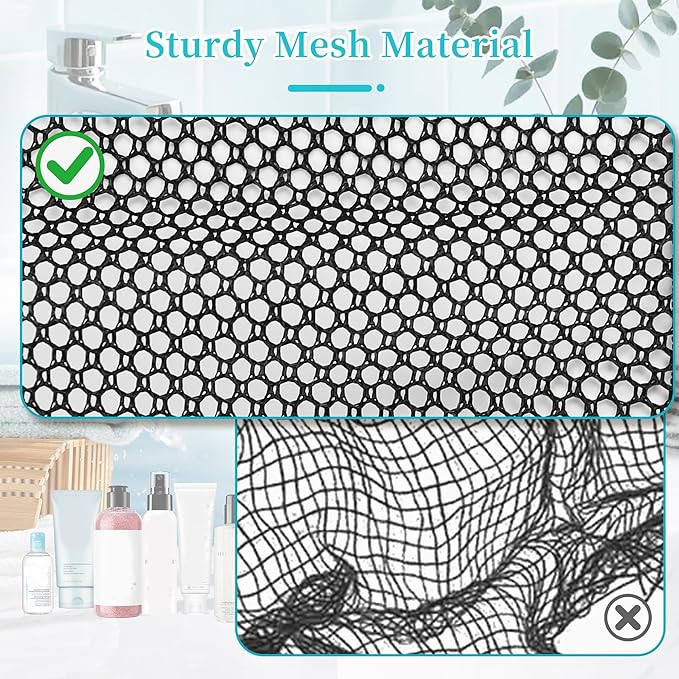 Hanging Shower Caddy Portable - Travel Toiletry Bag for Men & Women, Large Capacity Caddy Dorm Basket, Quick Dry Toiletry Tote Bag with Stain Resistant Bottom for Bathroom, Beach, Camp, Gym