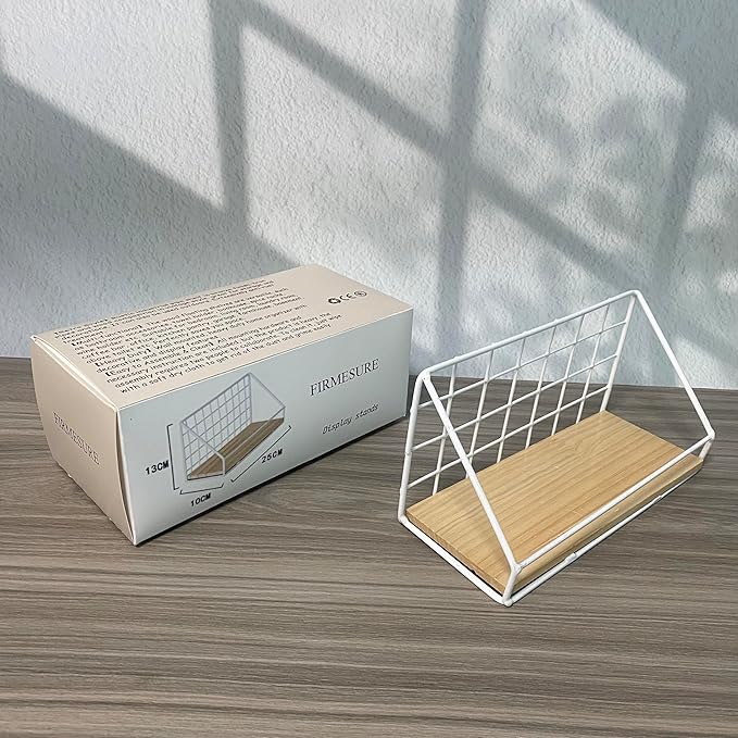 Bathroom Shelves Over Toilet with Storage Basket, Floating Shelves Wall Shelves for Home Organization & Wall Decor