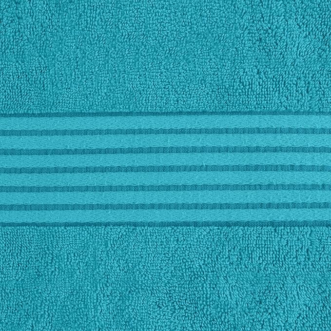 Utopia Towels Luxurious Bath Towels Set, 27 x 54 Inches 100% Ring Spun Cotton, 4 Pack Turquoise