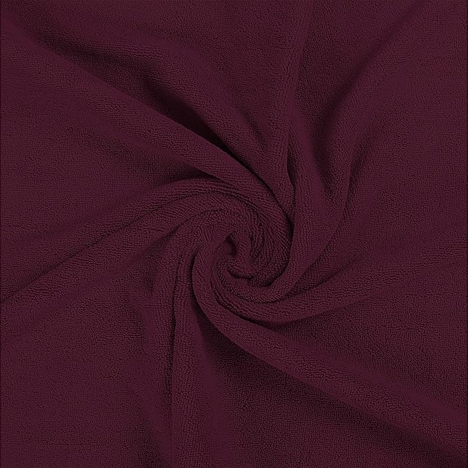 Utopia Towels 4 Pack Premium Bath Towels Set, 27 by 54 Inches, 100% Ring Spun Cotton 600GSM, Lightweight and Highly Absorbent Quick Drying Towels, Perfect for Daily Use, Burgundy