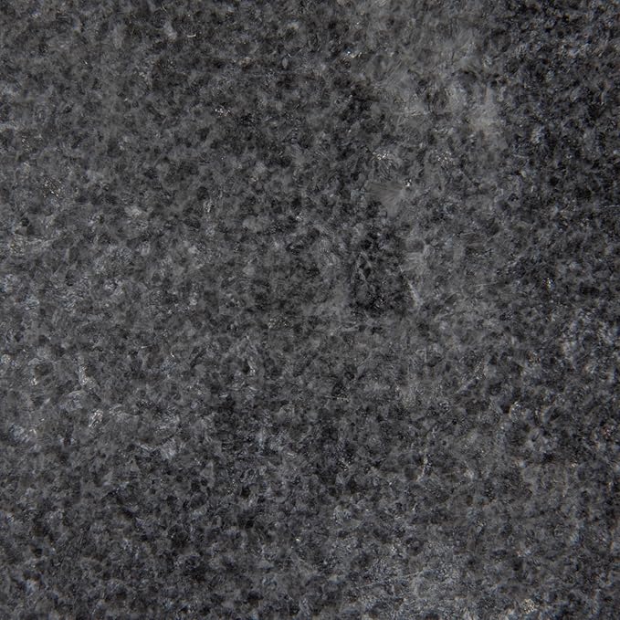 Creative Co-Op Marble Round Soapdish, Grey