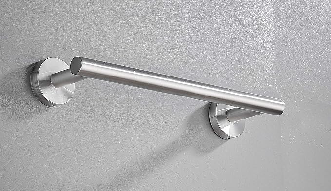 Towel Holder, Bathroom Accessories Hand Towel Holder, SUS304 Stainless Steel Towel Bar, 9-Inch Towel Rack Brushed Nickel for Bathroom, Kitchen, Bedroom, Wall Mounted.