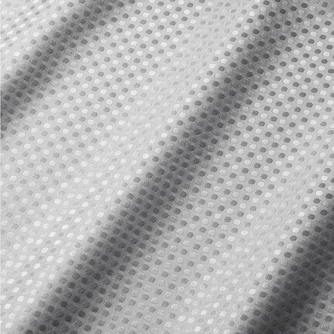 Amazon Basics Modern Style Polyester Shower Curtain, Quick-Drying, 72x72 inches, Gray